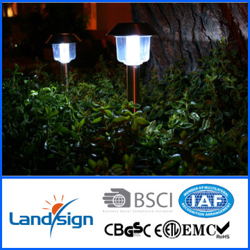 solar light with copper finishing