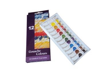 Gouache students Gouache paint 12 colors