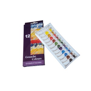 Gouache students Gouache paint 12 colors