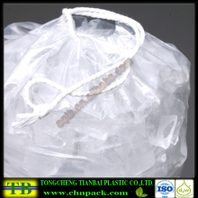 10lb 12x21inch ice packing bag with drawstring