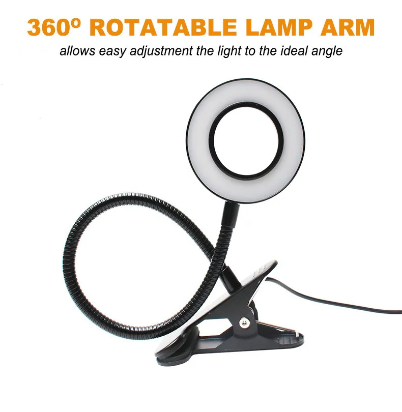 Modern Adjustable LED Desk Lamp for Home Office Lighting