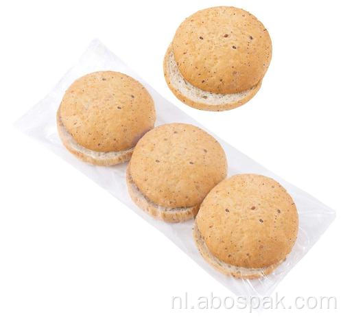 Automatische sesamburgerbroodjes kussenvoedselverpakkingsmachine