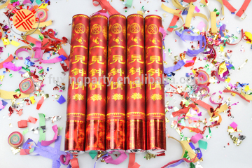 Rose flower popper/ Wedding Non-fireworks Confetti Party Popper