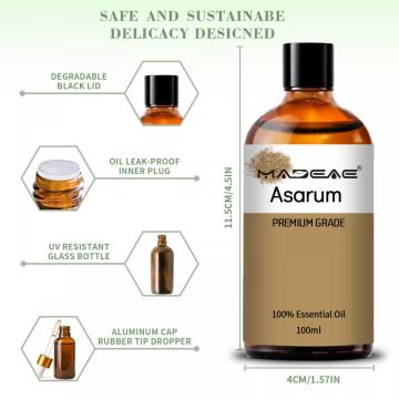 ホット販売100％純粋なasarum asariradix et rhizomaオイルソープキャンドルマッサージ