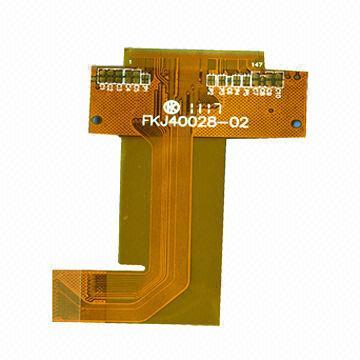 FPC for Resistive Touch Screen, Immersion Gold Surface Treatment