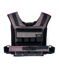 Fluorescent Violet Weighted Vest: Tactical, Fitness, and Workout Equipment for Unisex Use