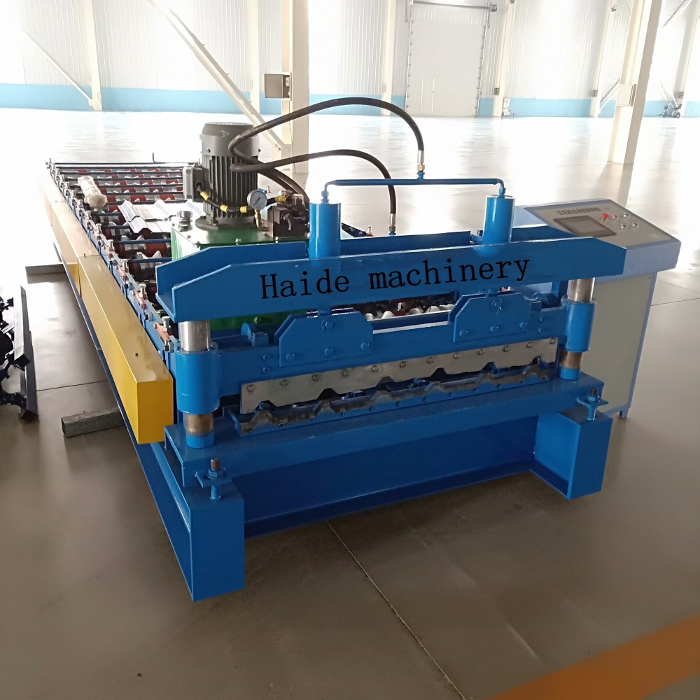 Hot sale! IBR roof and wall panel forming machine/ trimdek cold forming machine