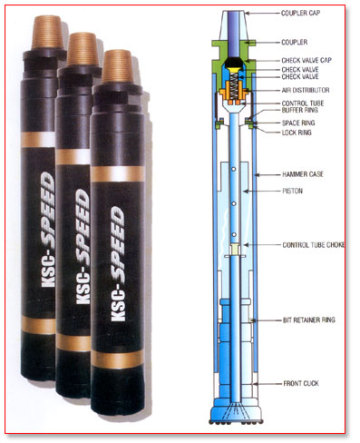 KSC Speed Valveless DTH Hammer