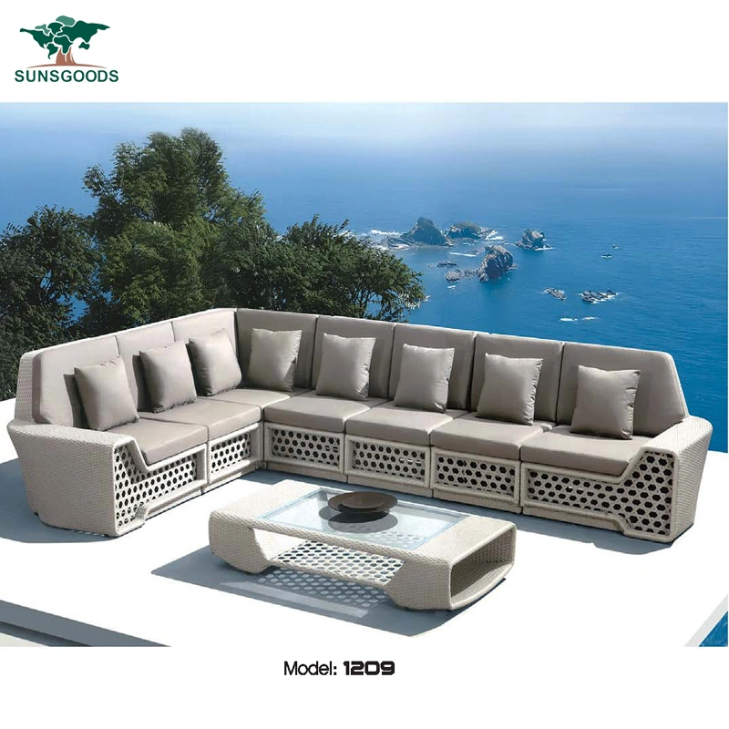 Modern Restaurant and Hotel Leisure Patio Garden Outdoor Sofa Furniture