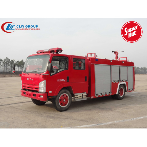 Tout nouveau véhicule de lutte contre l&#39;incendie ISUZU 4000litres