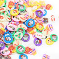 500 γραμμάρια Polymer Soft Clay Christmas Santa Claus Snowman Slices Sprinkles for Crafts DIY Making Slime Nail Art Αυτοκόλλητα