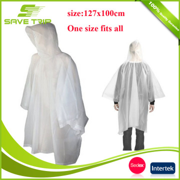 China Made One Size Fits ALL Professional Disposable Poncho
