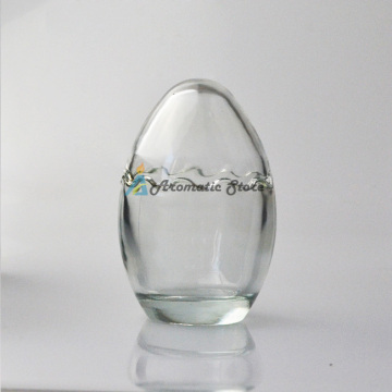 Big Egg Shape 150g Glass Candle Jar