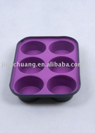 fashion silicone muffin pan