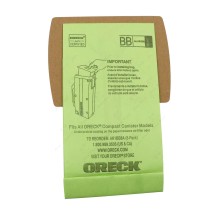 Oreck Vacuum Cleaner Replacement Bags for Models PKBB12DW, BB180, BB280, BB850, BB870