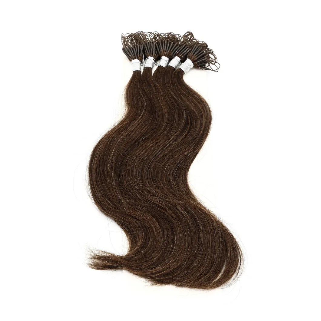 Wholesale High Quality 100% Real Human Knot Thread Hair Extension Virgin Hair Remy Brazilian Hair