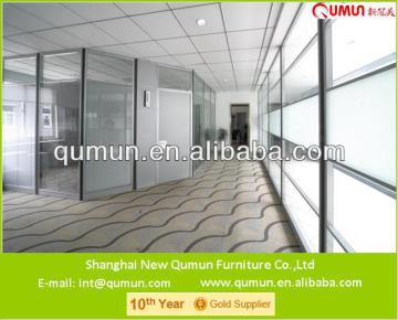 Office Full Height Glass Wall Partition