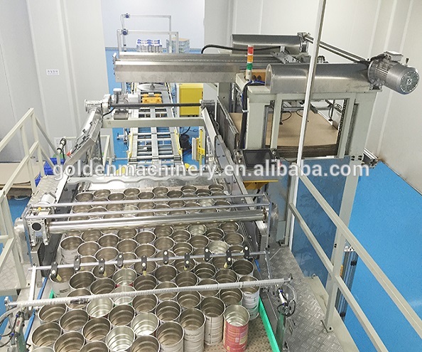 Automatic High-Speed Empty Can palletizer machine