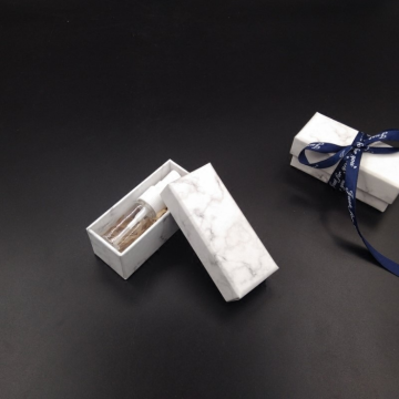 Marble pattern empty lipstick gift boxes