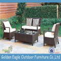 Fritidsmøbler samtale Rattan Dining Set