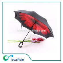colorful design for lovers gifts reverse opening umbrella