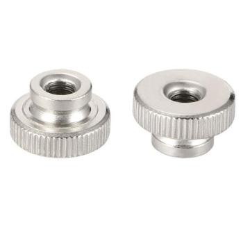 Customized Titanium Knurled Hand Grip Knobs & Thumb Nuts