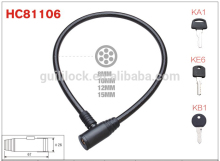 HC81106 key lock safe bicycle cable