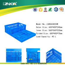 plastic material mesh box style storage crates