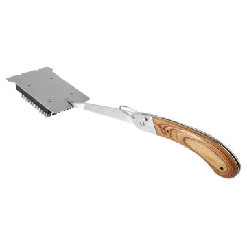 Folding BBQ Brush Grill Brush Cleaner