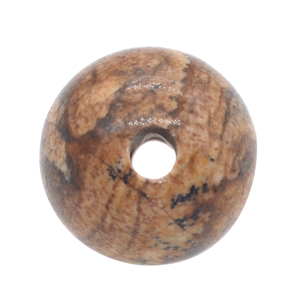 Boules de chakra jasper de 16 mm pour la décoration de la maison de méditation