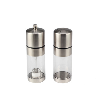 Premium Salt Shaker and Pepper Grinder Set