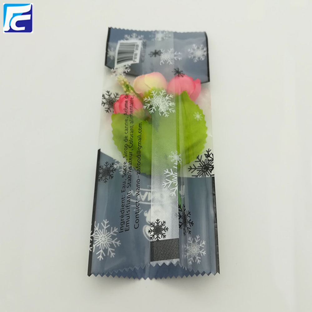 Custom logo plastic popsicle ice pop bag packaging