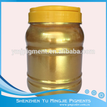 Golden Luster Pearl Pigment, Crystal Gold Pearl Pigment for Plastics, Inks