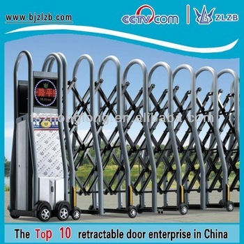 Decorative aluminum gate automatic extending gate garden fencing design