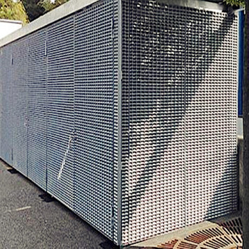 Galvanized Steel Bar Grid Container