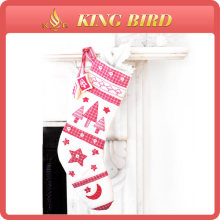 DIY fabric christmas gift bag