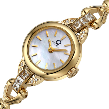 Stainless steel bracelet watches for ladies