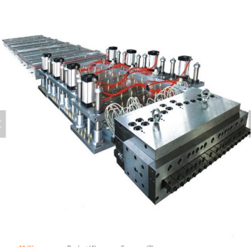 China WPC Extrusion Roofing Tile Molds & Plastic Molds