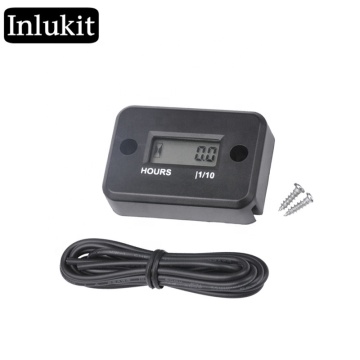 Universal Waterproof Digital Inductive Tachometer, LCD Counter, Hour Meter, and Timer for Motorcycle
