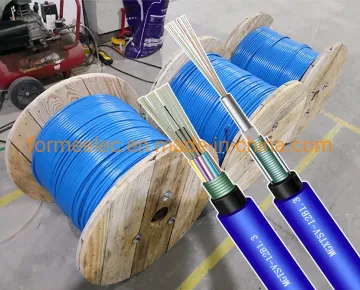 36 Core Optic Fiber Mgtsv Mining Optical Fiber Cable Stranded Flame Retardant Optical Cable