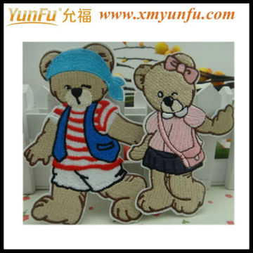 Wholesale Custom Iron-on Embroidery cartoon patches for clothing