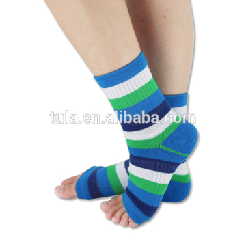 OEM service custom open toe yoga socks