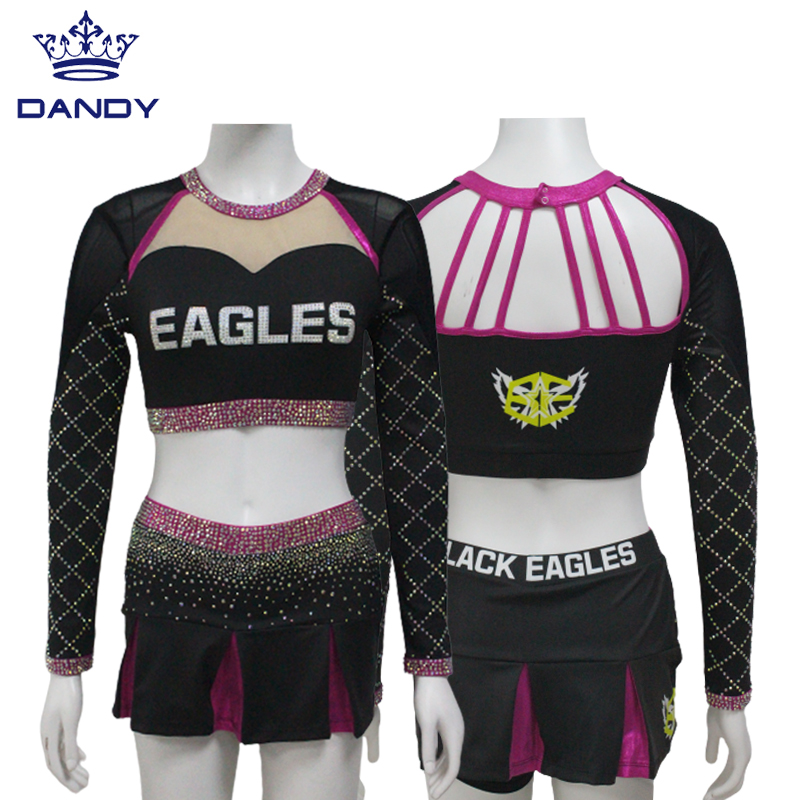 Purple Cheer Uniform 5