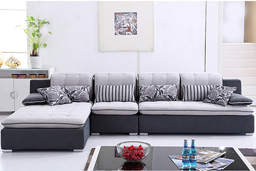 Chaise Sectional Sofa Set