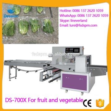 Individual packs Horizontal fruit and vegetable package packing machine