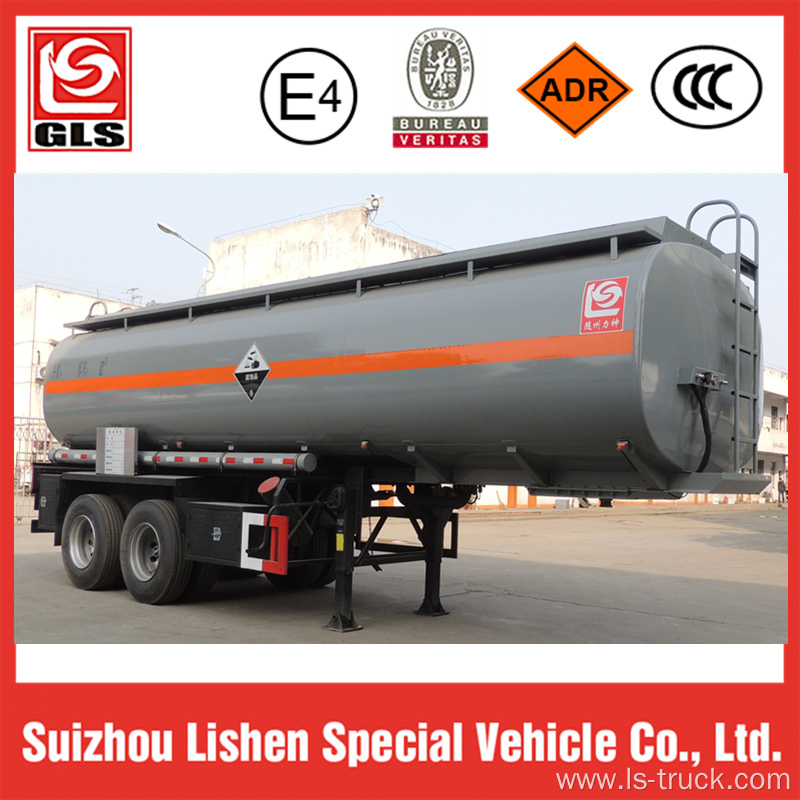 Hydrochloric acid tank trailer 35,000L