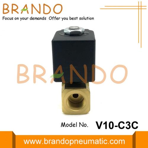 2 Yollu G3 / 8 &#39;&#39; VMI Tip V10-C3C Granülatör Solenoid Valfı