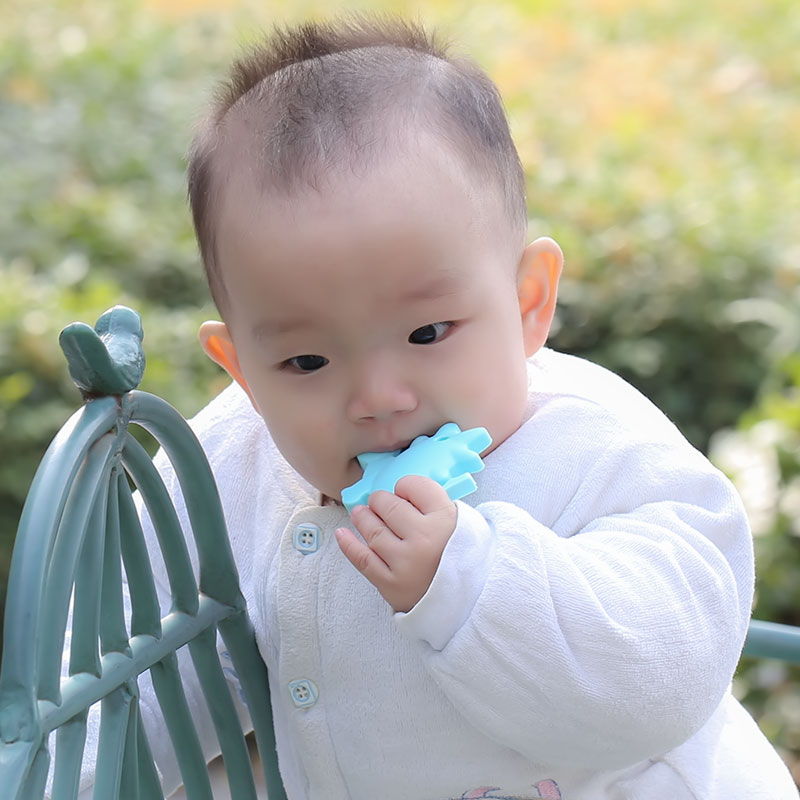Mordedor de silicona de calidad alimentaria food grade silicone teether