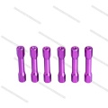 M3X10mm purple anodized hex aluminum standoff for FPV