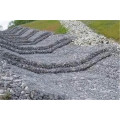 Flood control wire twisted weave Hexagonal gabion